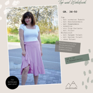 Kombi-E-Book - Shirt Alvear und Wickelrock Amiata