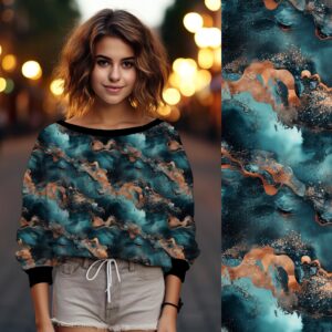 Viskose (Bambus) French Terry - Noira 1